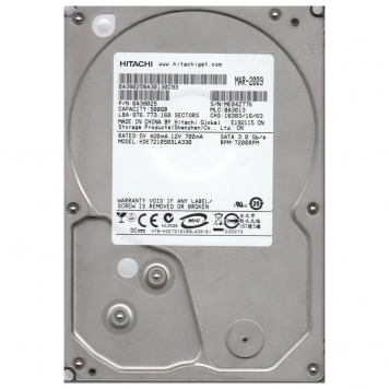 Жесткий диск Hitachi HDE721050SLA330 500Gb 7200 SATAII 3.5" HDD