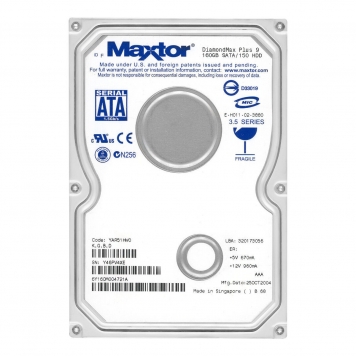 Жесткий диск Maxtor 6Y160M0 160Gb 7200 SATA 3,5" HDD