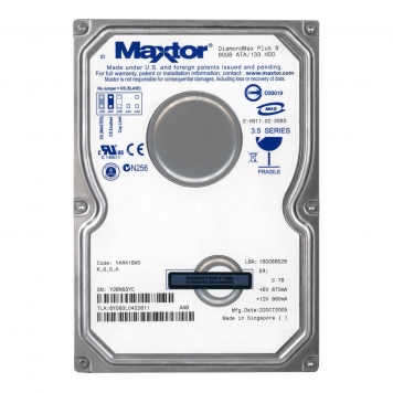 Жесткий диск Maxtor 6Y080L0 80Gb 7200 IDE 3.5" HDD