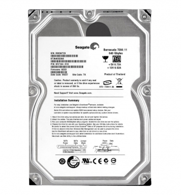 Жесткий диск Seagate ST3640323AS 640Gb 7200 SATAII 3.5" HDD